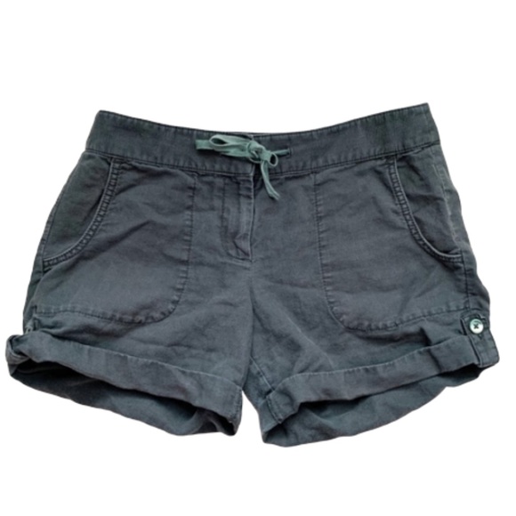 J. Crew Pants - J. Crew Army Green Cuffed Shorts Size 4